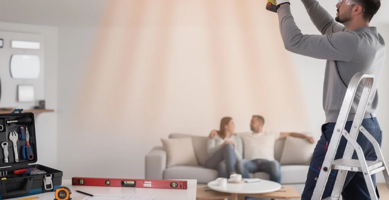 installation-optimale-d-un-radiateur-infrarouge-plafond